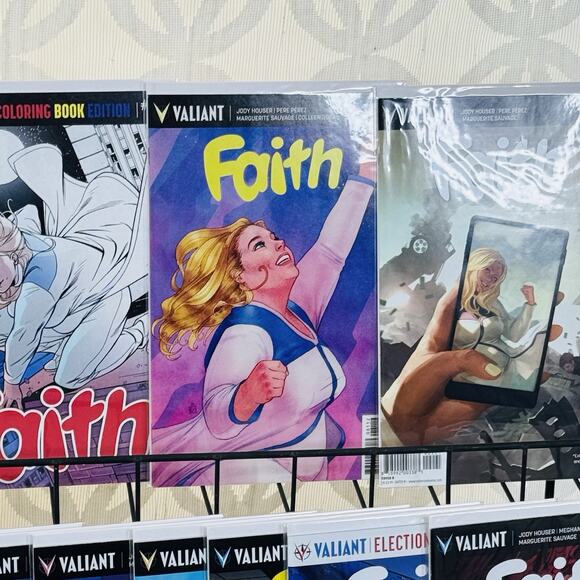 Faith 3-4 Volume 2: 1-6 & Coloring Book W/ Variants Lot Valiant Comics - Picture 5 of 7